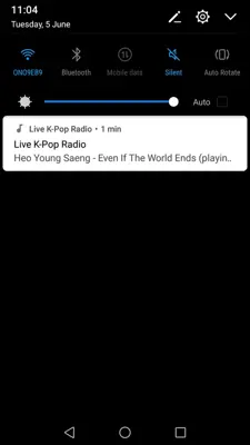 Live K-Pop Radio android App screenshot 1