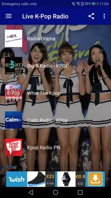 Live K-Pop Radio android App screenshot 6